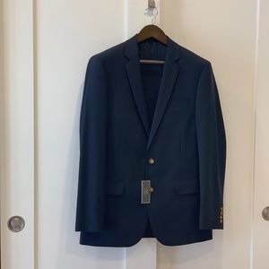 NWT J. Crew Thompson Slim Wool Suit Jacket Navy